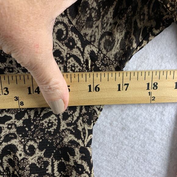 Womens Babydoll Sheer Mesh Top Sz S Whimsigoth Y2K Fairy Grunge Gypsy Boho‎ - Picture 6 of 14